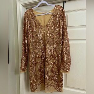 Chic Souls Sequin Dress